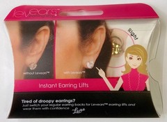 Levears 1 Pair Sterling Silver 2 Pair Stainless Steel Earring Lifts