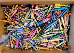 Crayola Crayons Multicolor Bulk Lot Assorted Mixed Colors MPN Does Not Apply
