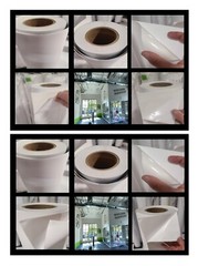 3.4 mil Gloss & Matte White Permanent Self-Adhesive Decal Vinyl Solvent & Latex