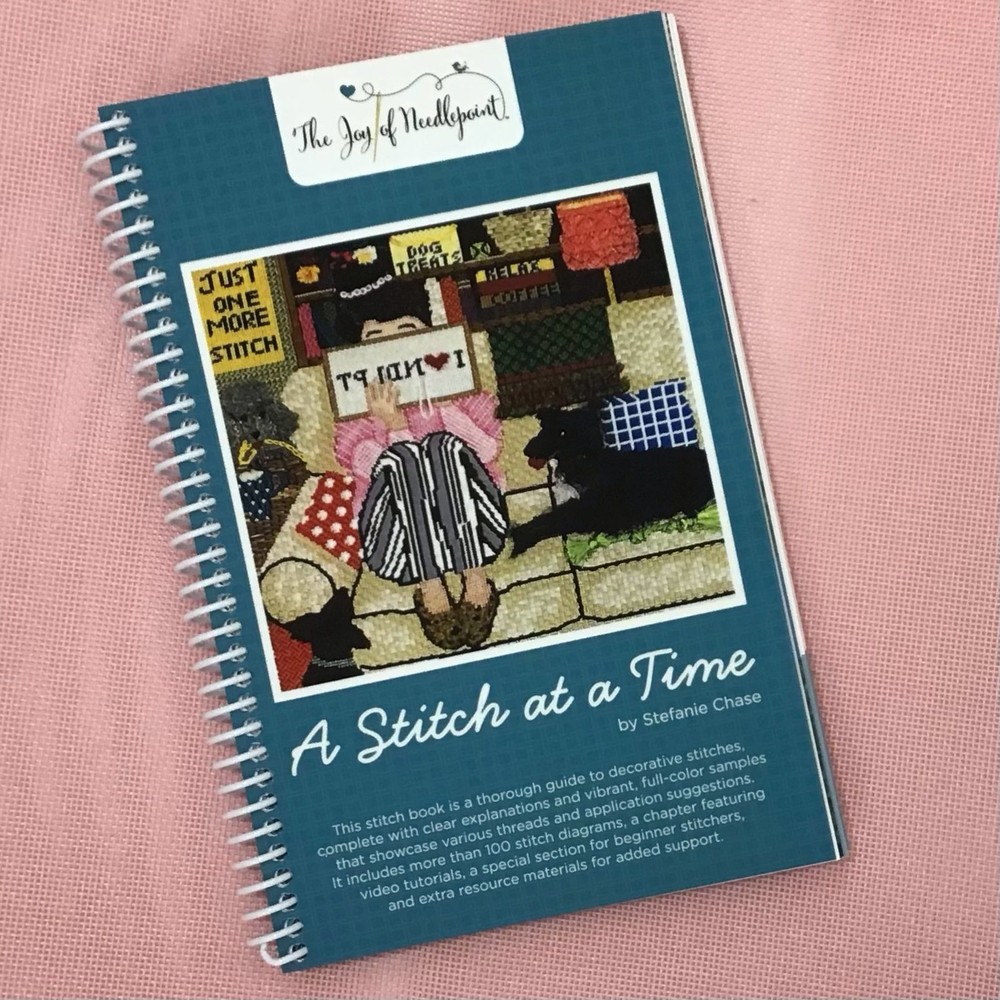 Joy of Needlepoint A Stitch at a Time Needlepoint Stitching reference book