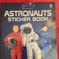 Usborne Activities Astronauts Sticker Book ISBN 978-0-7945-3889-7