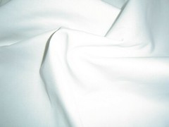 New 100% Cotton Twill Solid White Fabric 8.5oz 62″ x 20 yards