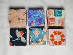 4 inch Fabric Squares, 40 Pieces, Final Sale, Ruby Star Society, Cotton + Steel