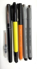 Huge RISO Print Gocco Consumables Lot – Masters Inks Bulbs Screens Pens Filters