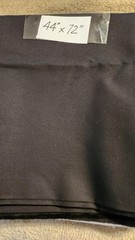 DARK BROWN DENIER POLYESTER CANVAS FABRIC HEAVY DUTY 44 X 72