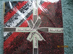 Island Batik Heart to Heart layer cake 10″ square, 42 pieces