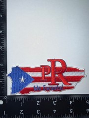 Puerto Rico Flag Embroidered Patch Me Encantal Collectible