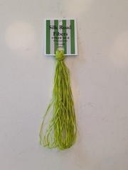 Silk Road Fibers Straw Silk 0470 Lime-Lime