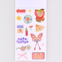 Compact Sticker Book with 700+ Colorful Stickers – Perfect for Crafts & Planners