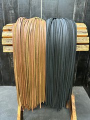 BROWN Genuine Leather Lace 1/4” x 72” Strip Cord Braiding String Lacing 6mm