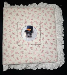 Handmade Fabric Scrapbook/Photo Album
