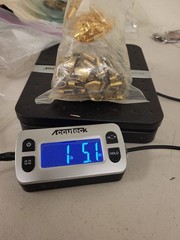 Gold Tone Metal Jewelry Findings Lot Bulk Craft Supplies Charms Beads Connectors
