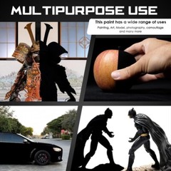 Musou Black Paint – Blackest Black in the World – 99.4% Light Absorption – 100ml