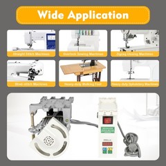 600W Industrial Consew Sewing Machine Brushless Servo Motor Split 110V 50Hz