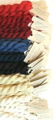 Silk & Ivory 50% Silk / 50% Wool Needlepoint Thread, Fiber – Brown Paper Pkg