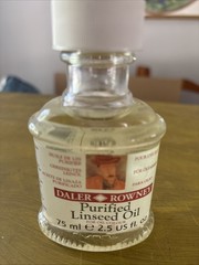 Dealer Rooney Purified Linseed Oil 2.5 Fl Oz Made In England Sealed